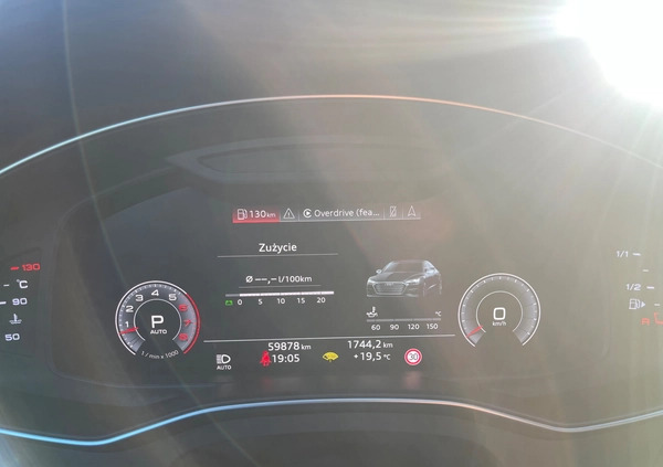 Audi A7 cena 219500 przebieg: 59878, rok produkcji 2019 z Rzeszów małe 137